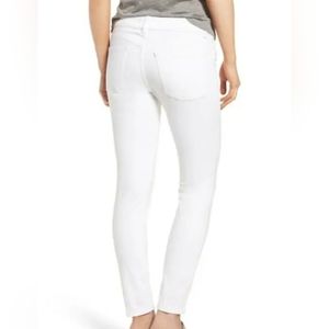 NWOT DL 1961 White Margaux Instasculpt Ankle Skinny Jeans